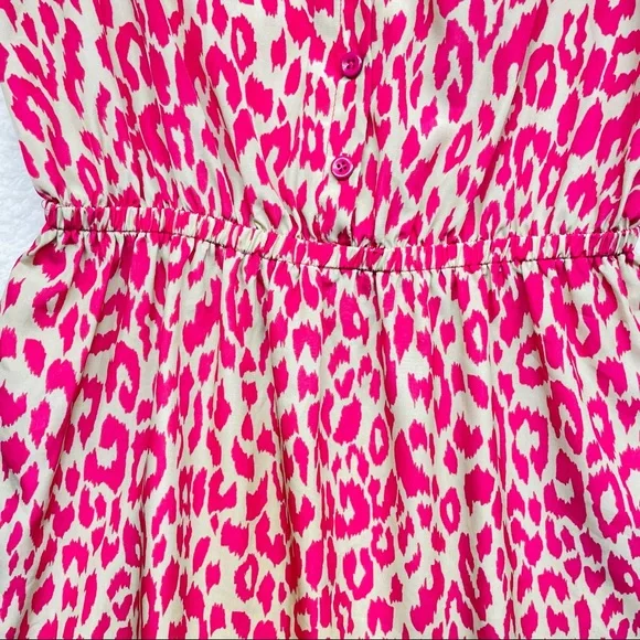 BeBop Cheetah Print Dress - Pink Juniors Size Medium - Picture 9 of 9
